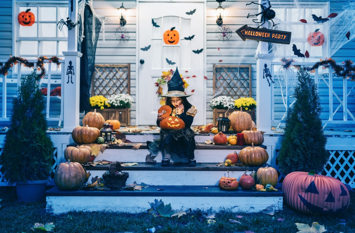 decoração de halloween simples e barata
