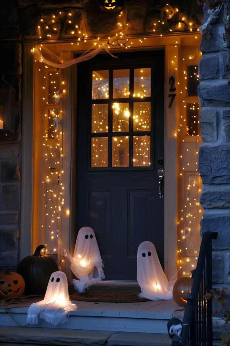 ideias criativas halloween casa