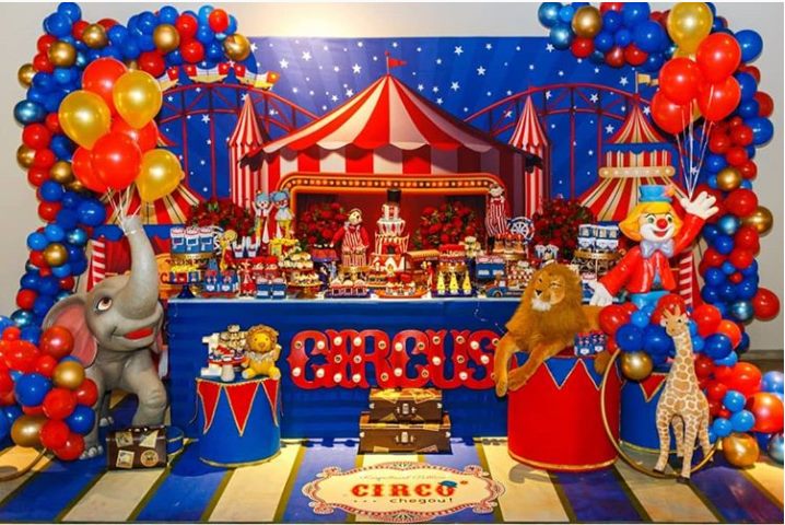 decoração festa circo infantil