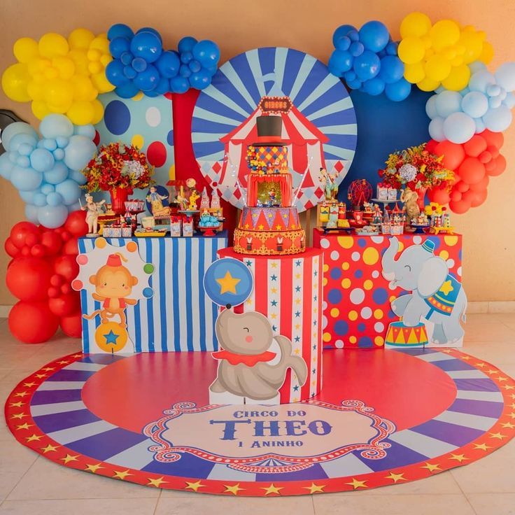 tema circo para menino