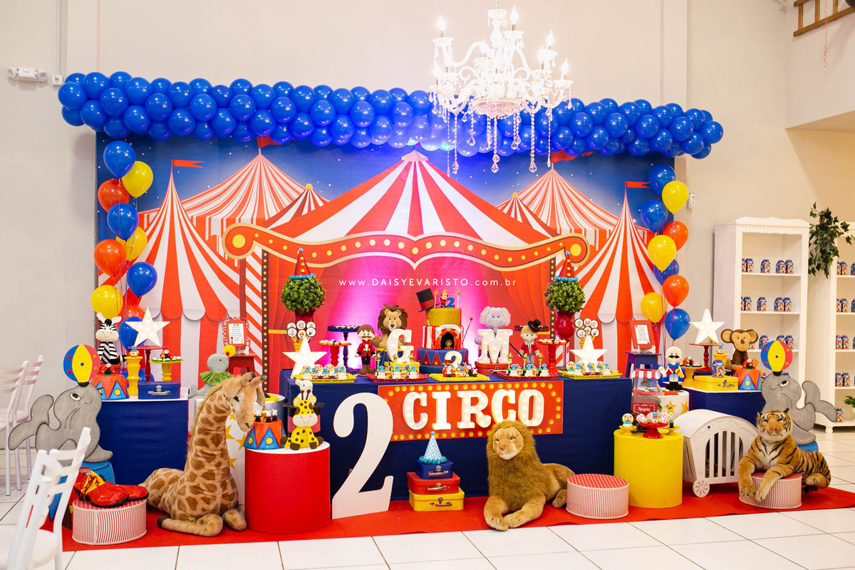 decoração festa circo infantil