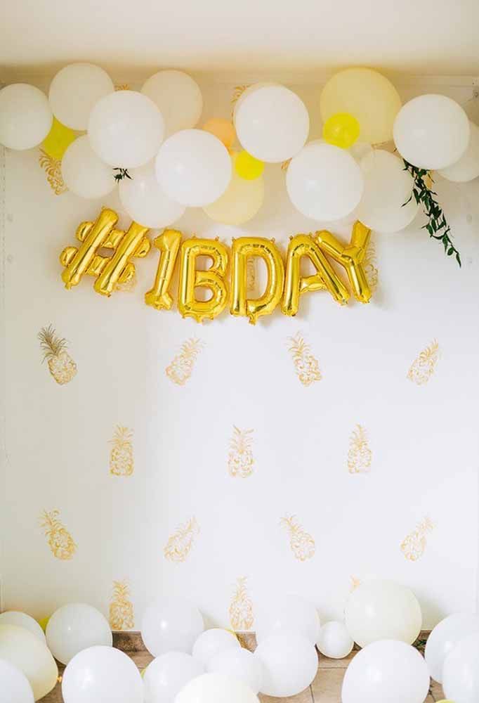 decoração com balões para festa infantil