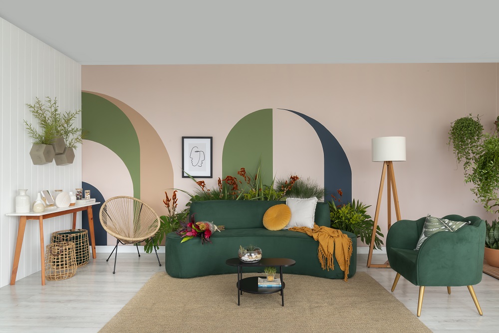 parede verde quarto