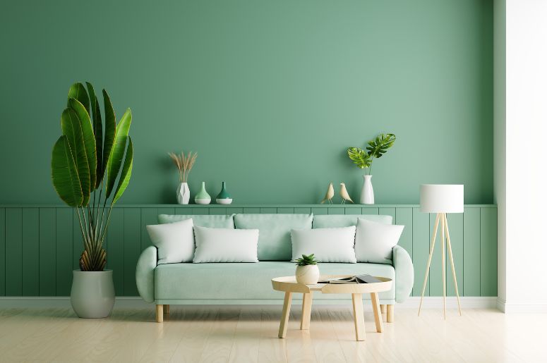 verde oliva decoração