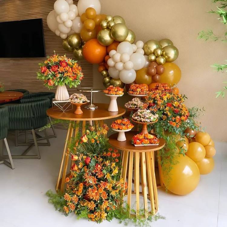 coquetel decoração empresa