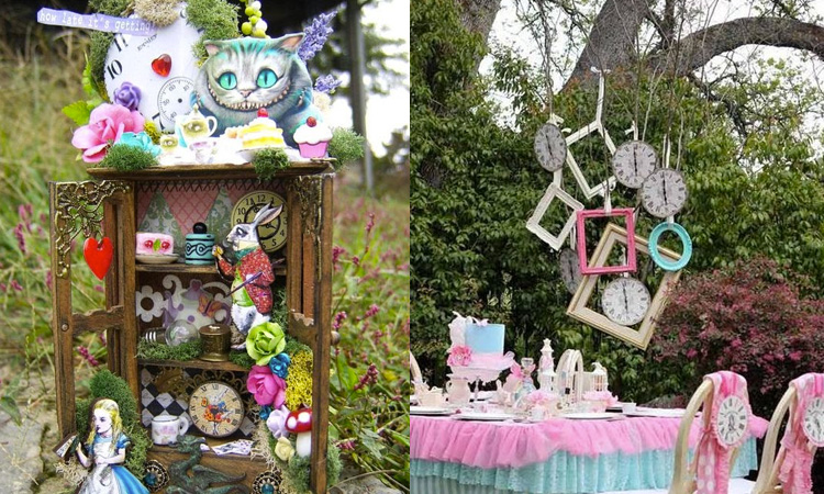 ideias para festa alice