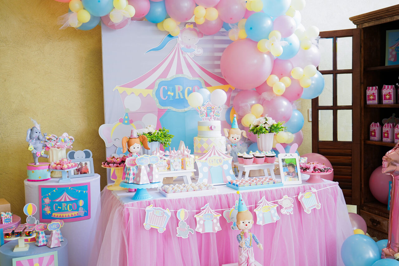 mini table 1 ano simples