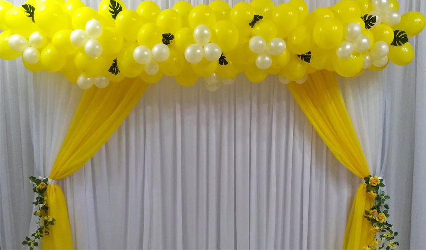 flores de balão para decoração
