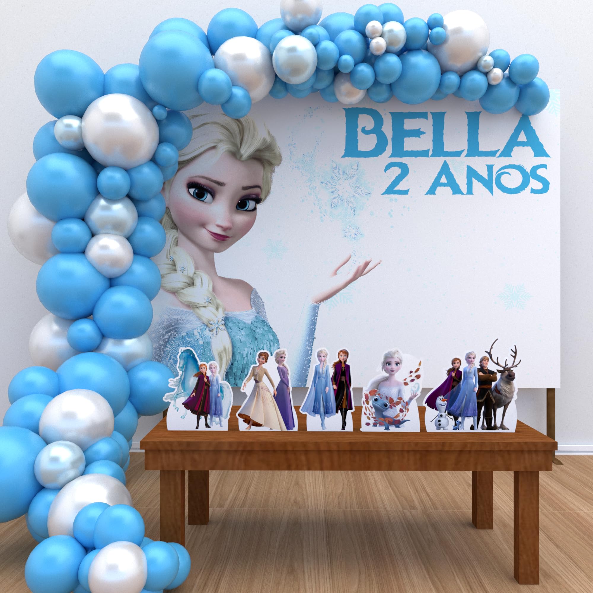 decoração frozen simples