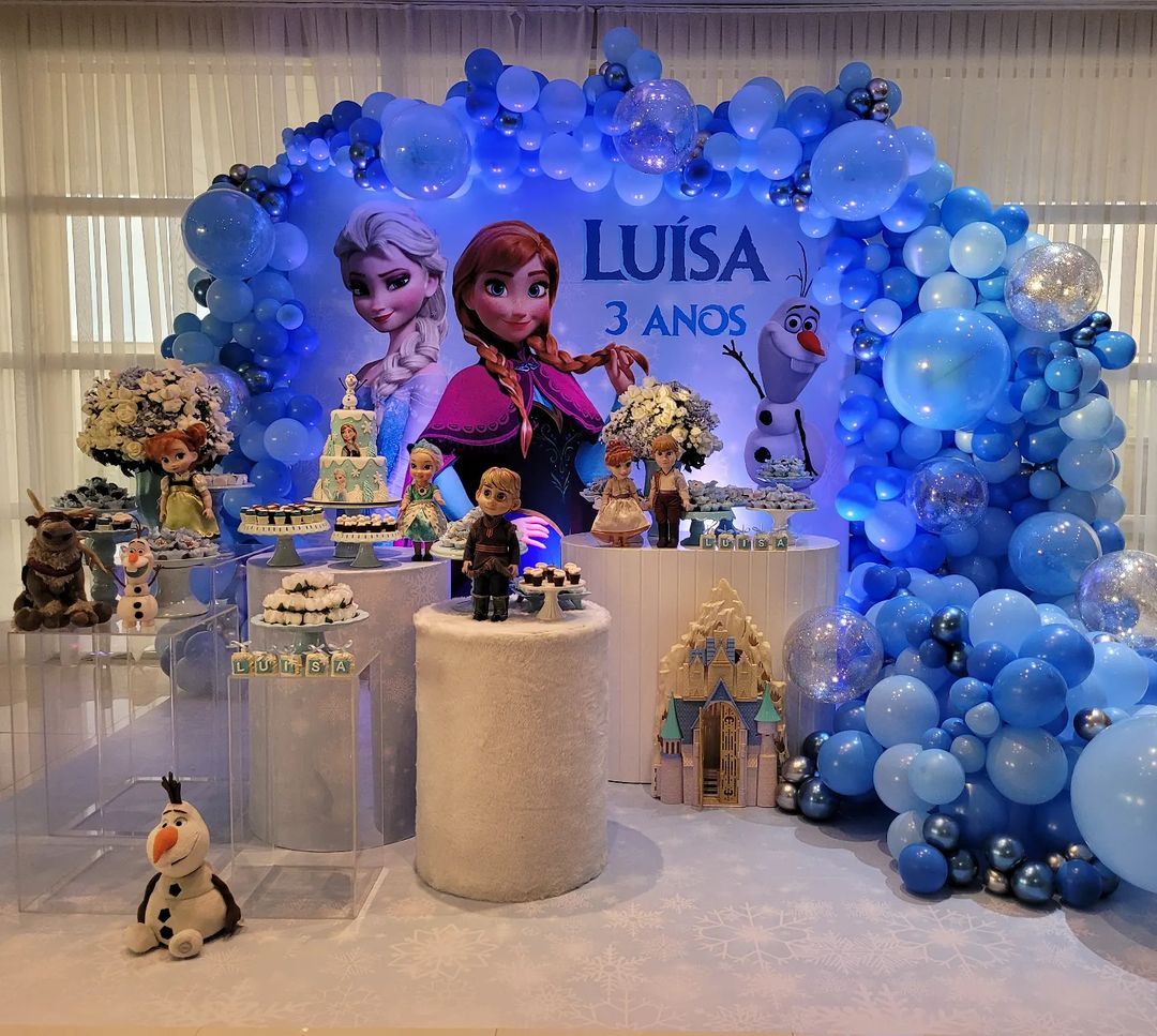 festa frozen em casa