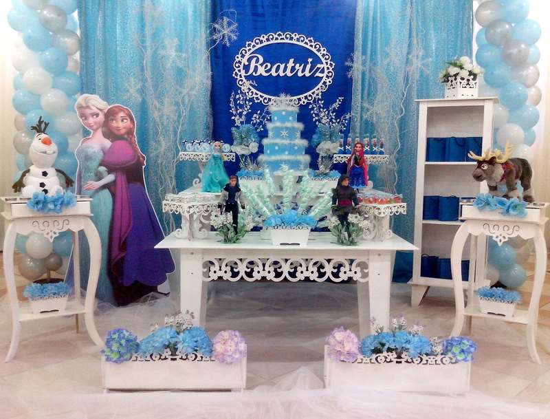 decoração frozen barata