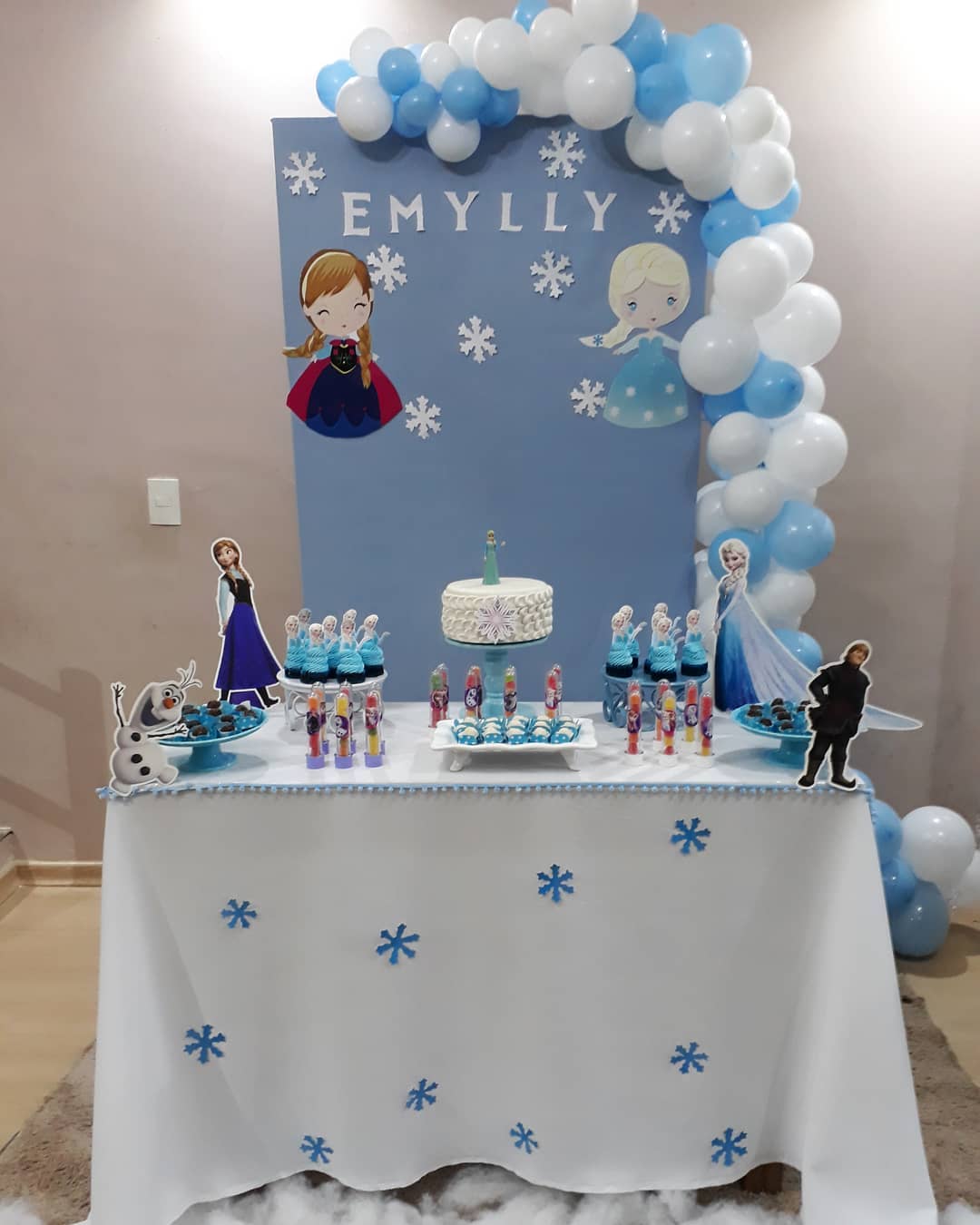decoração frozen barata