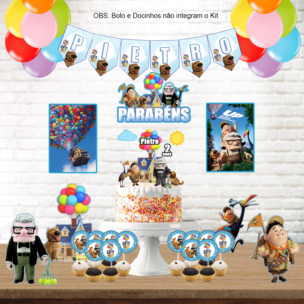 decoração festa infantil Up