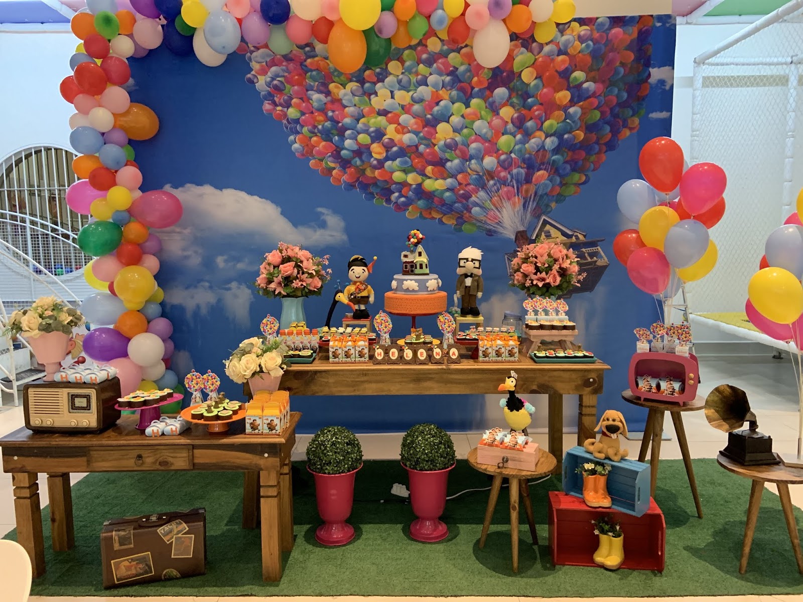 decoração festa infantil Up