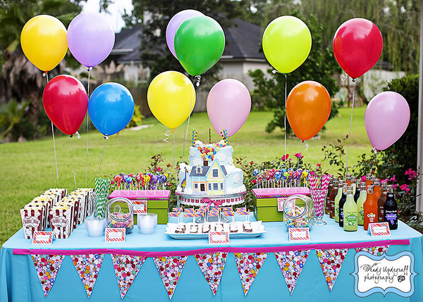 casa do Up decoração festa