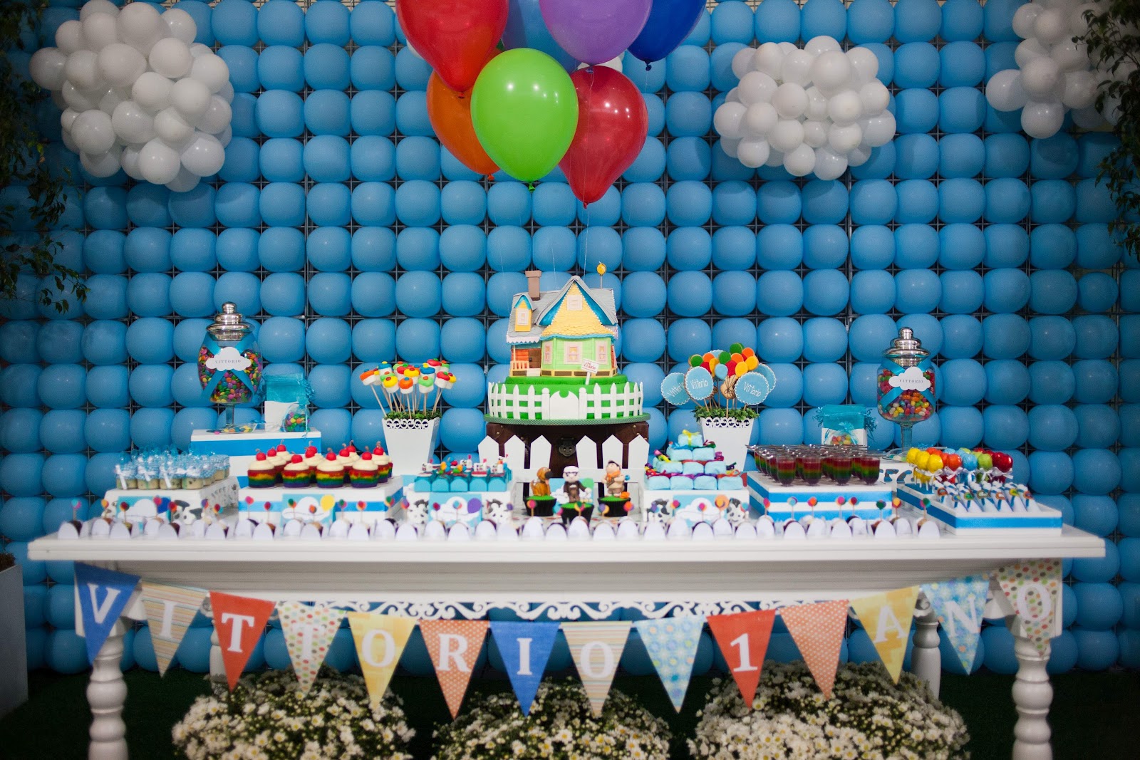casa do Up decoração festa