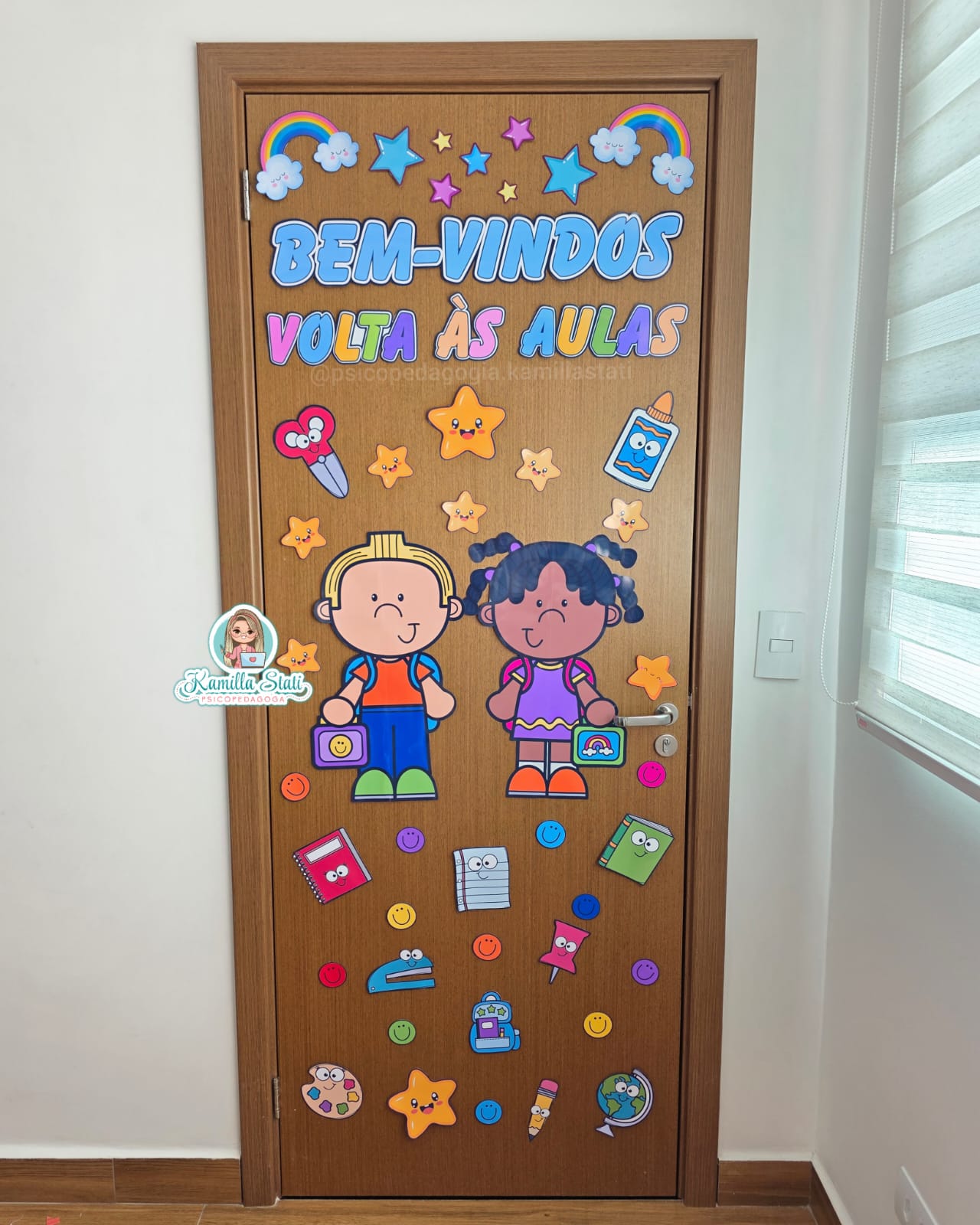 decoração arco-íris quarto infantil