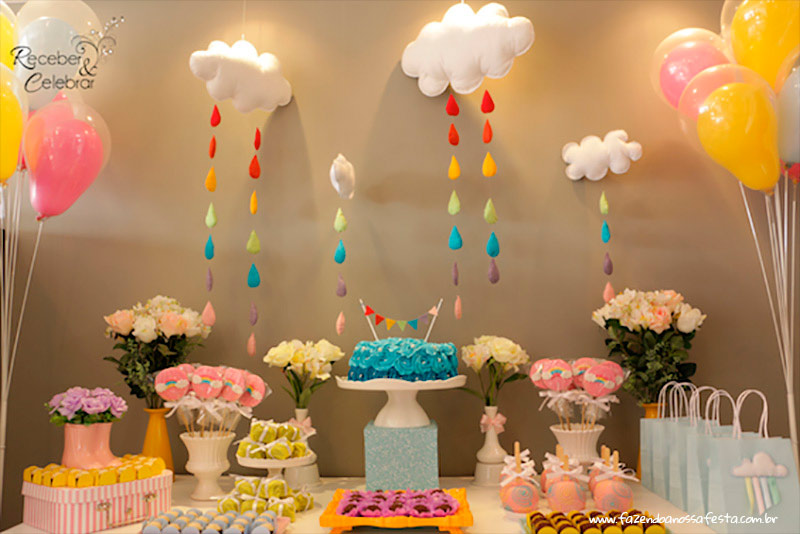 arco-íris boho decoração