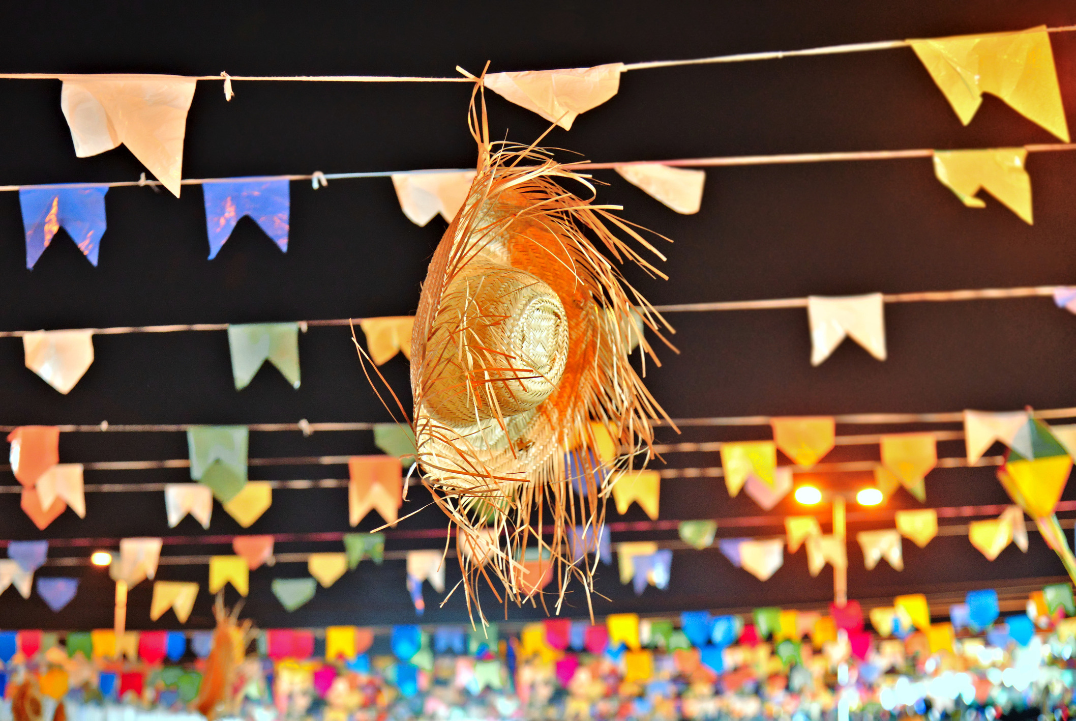 decoração junina moderna