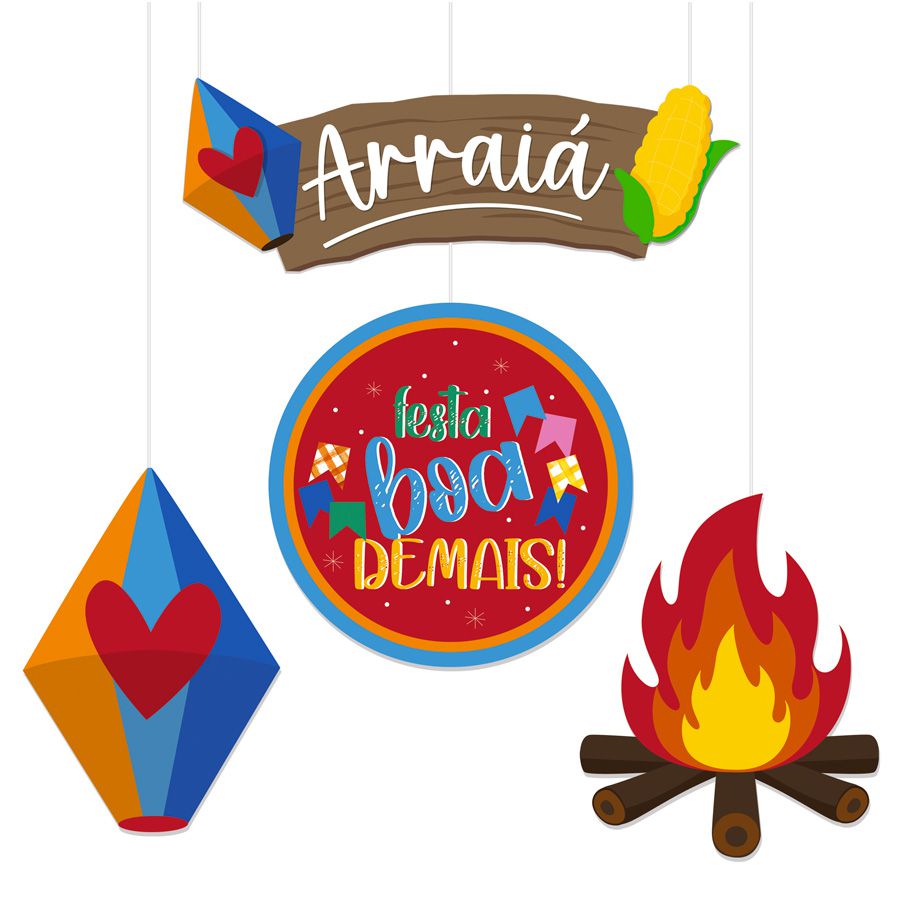 decoração junina DIY