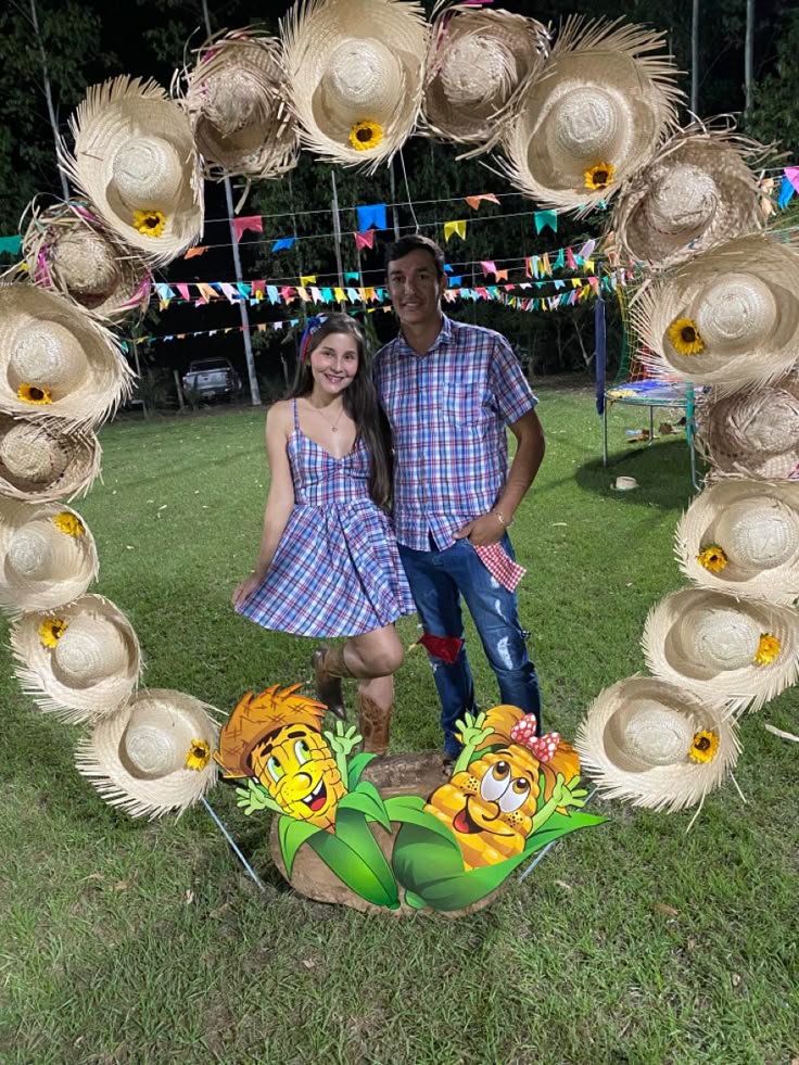 decoração junina rústica