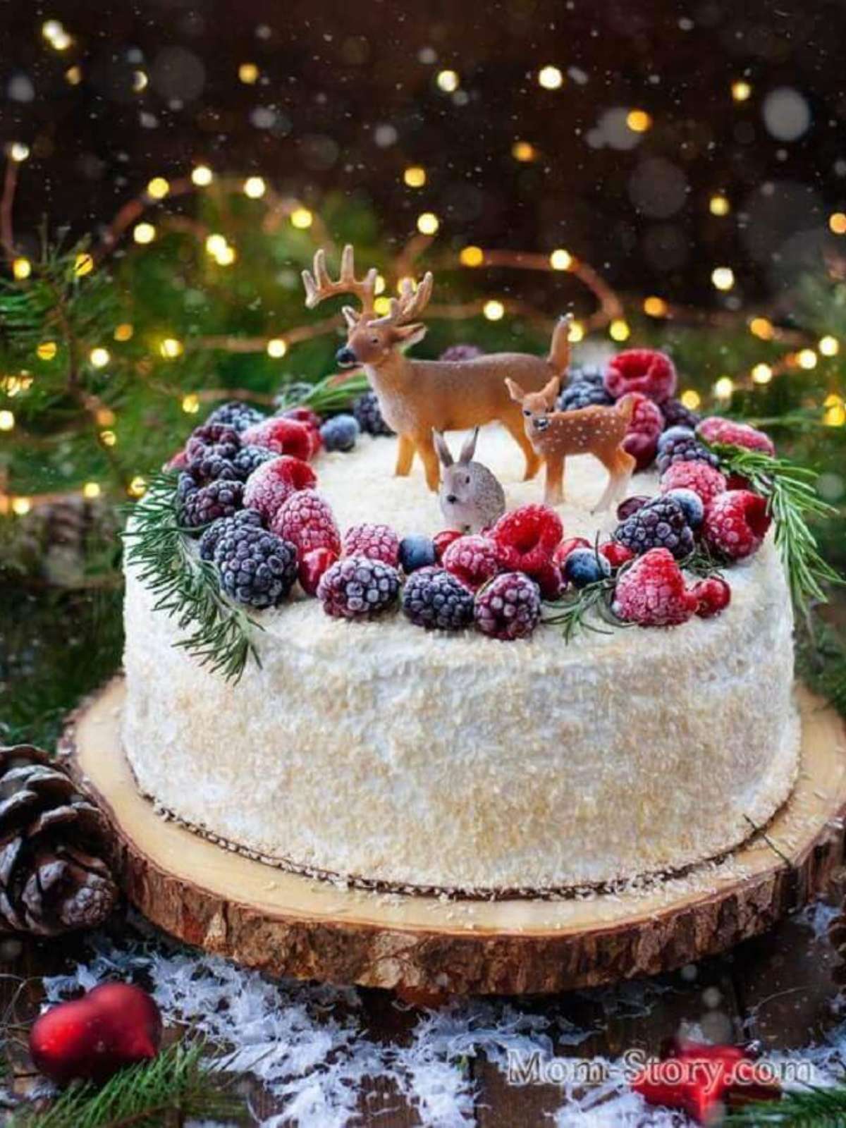 como decorar bolo de natal passo a passo
