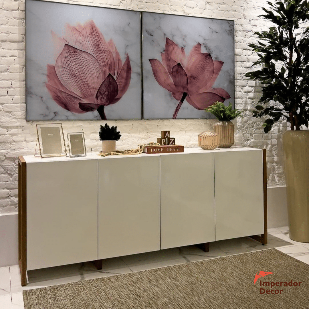 como decorar aparador buffet