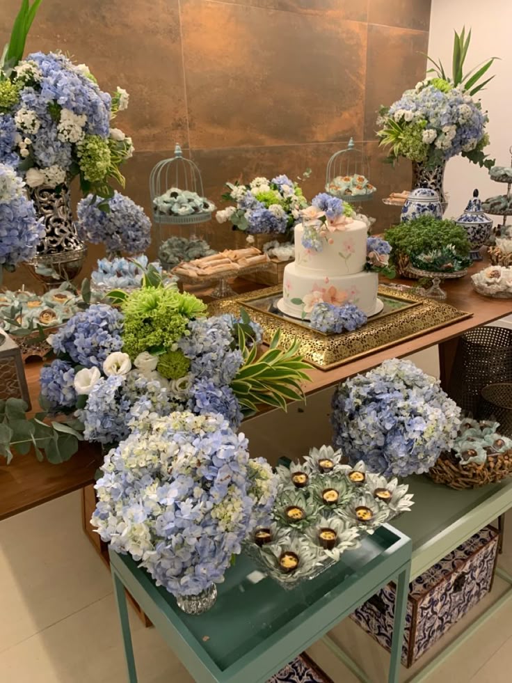 hortênsias brancas casamento
