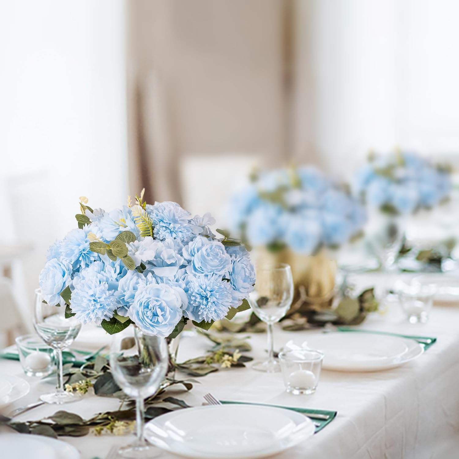 flores para casamento rústico hortênsias