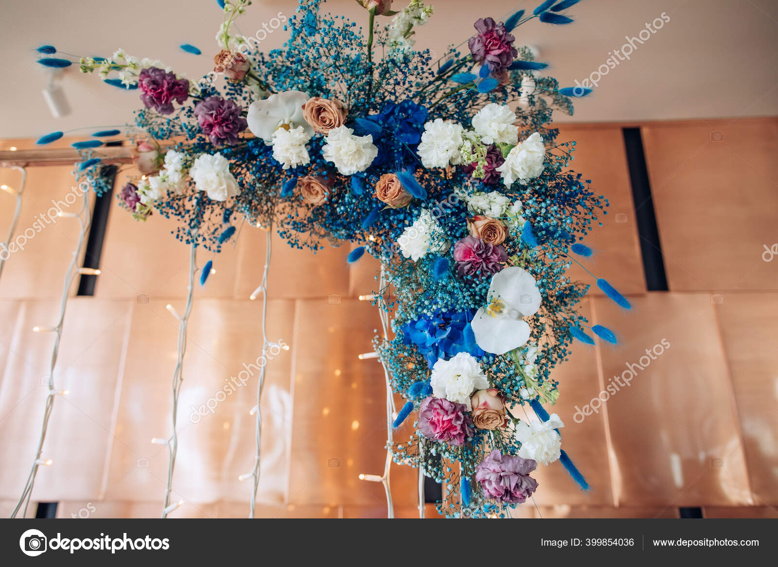 hortênsias para casamento no campo