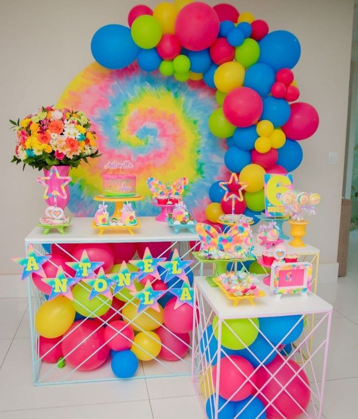 decoração com papel crepom festa