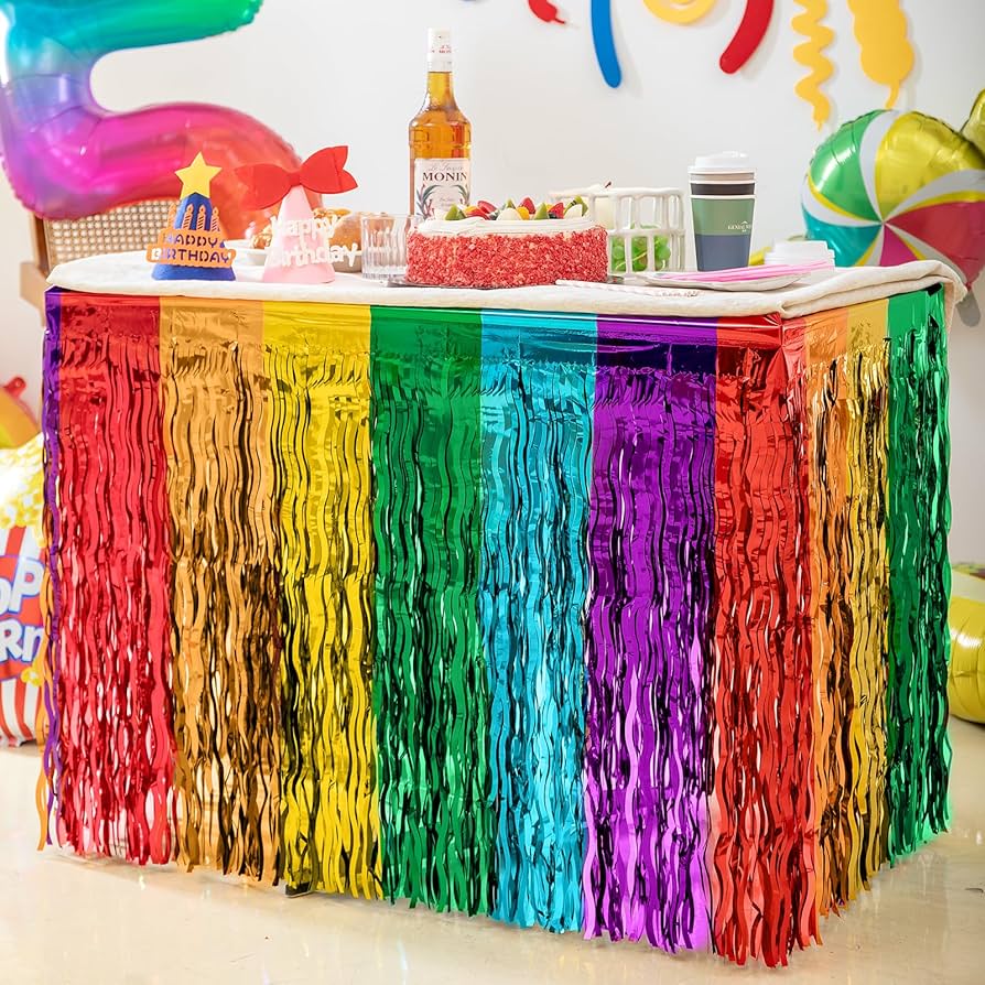 como fazer festa colorida gastando pouco