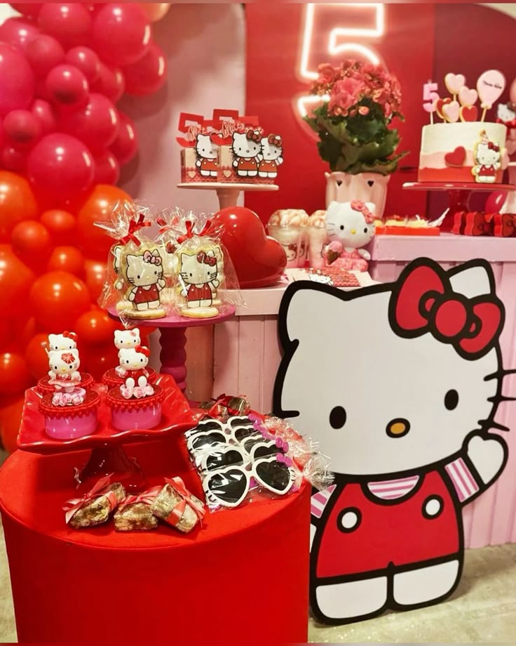 festa infantil hello kitty