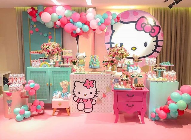 tema hello kitty festa