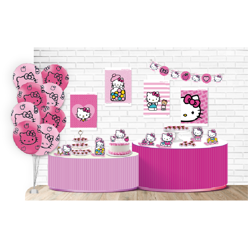 festa infantil hello kitty