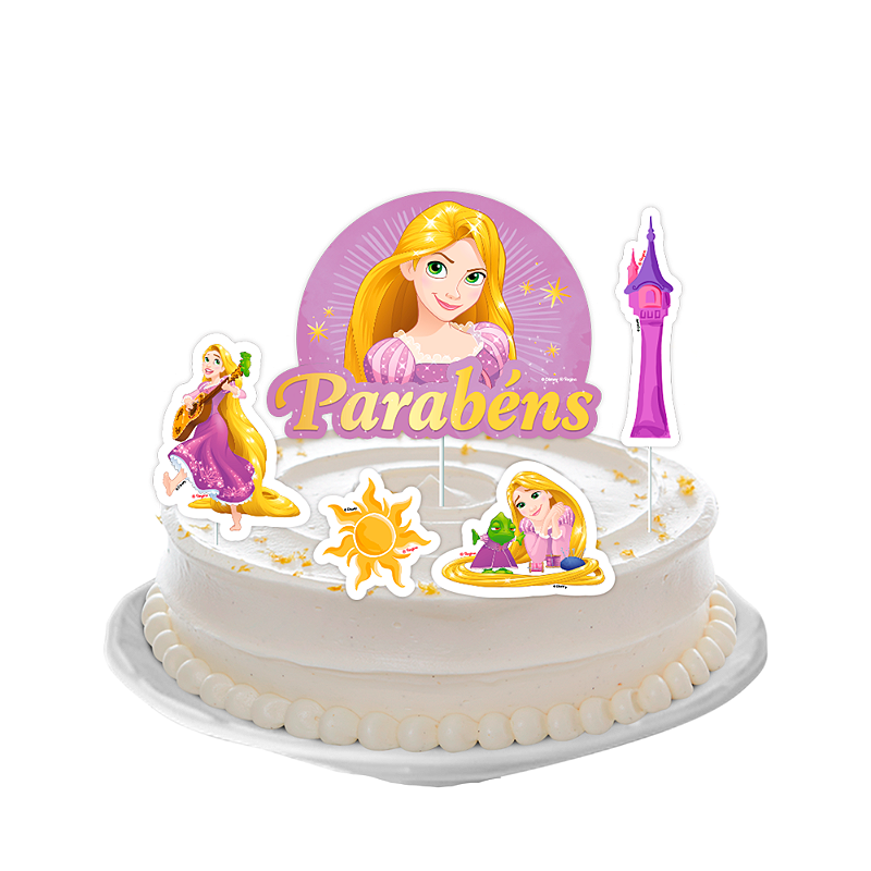 festa rapunzel DIY