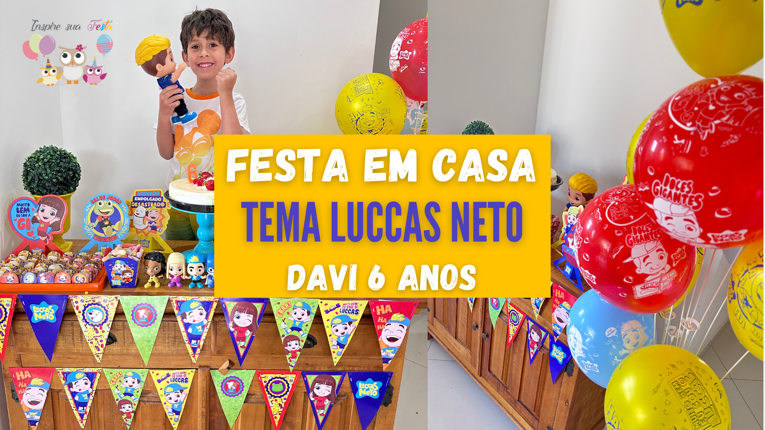 ideias decoração festa menino