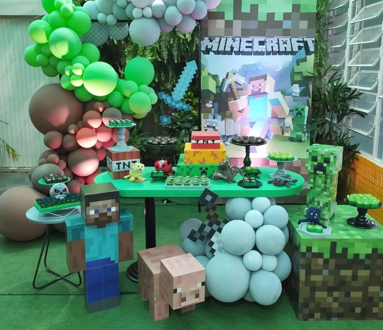 lembrancinhas minecraft