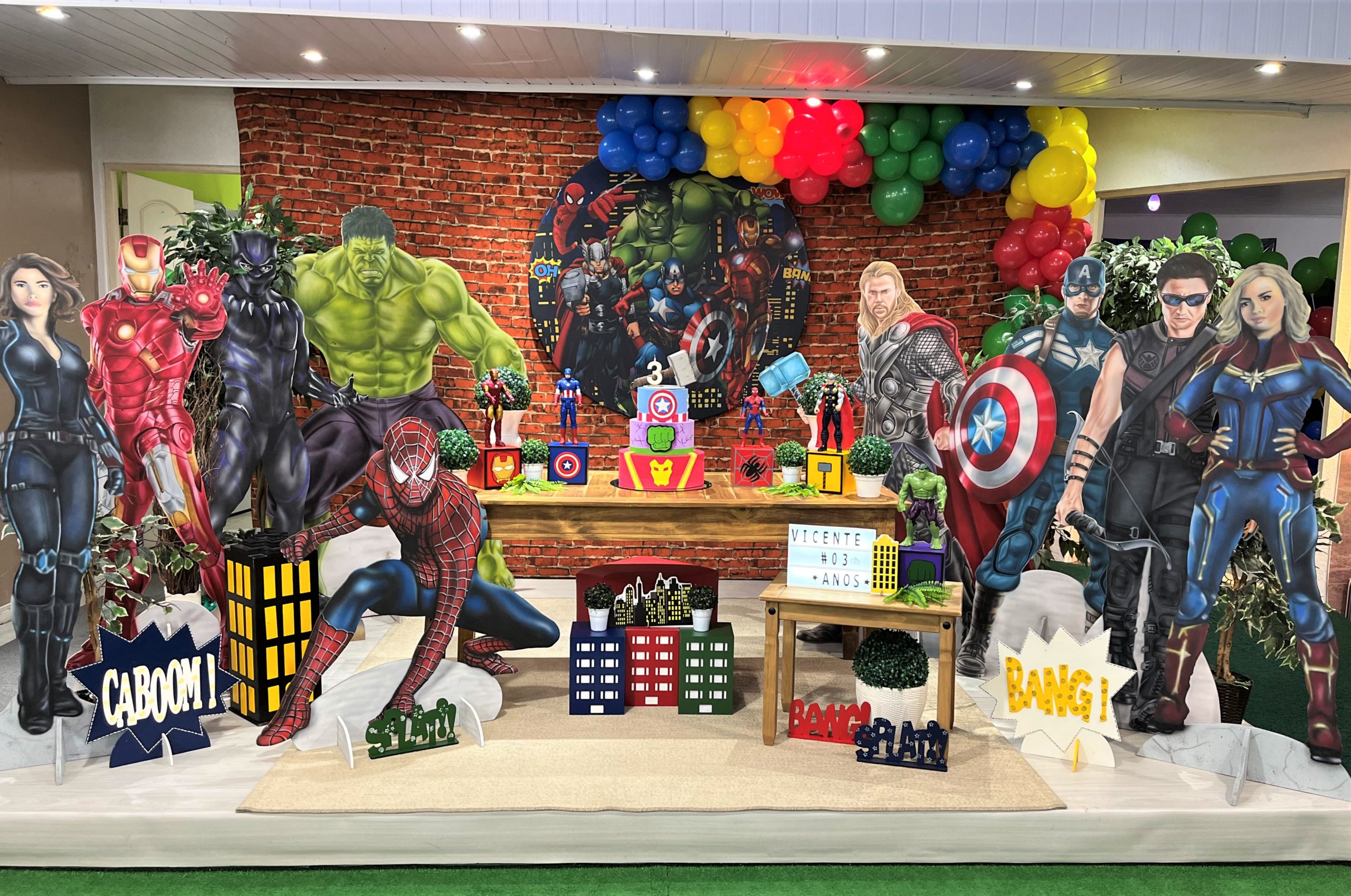 ideias festa Vingadores