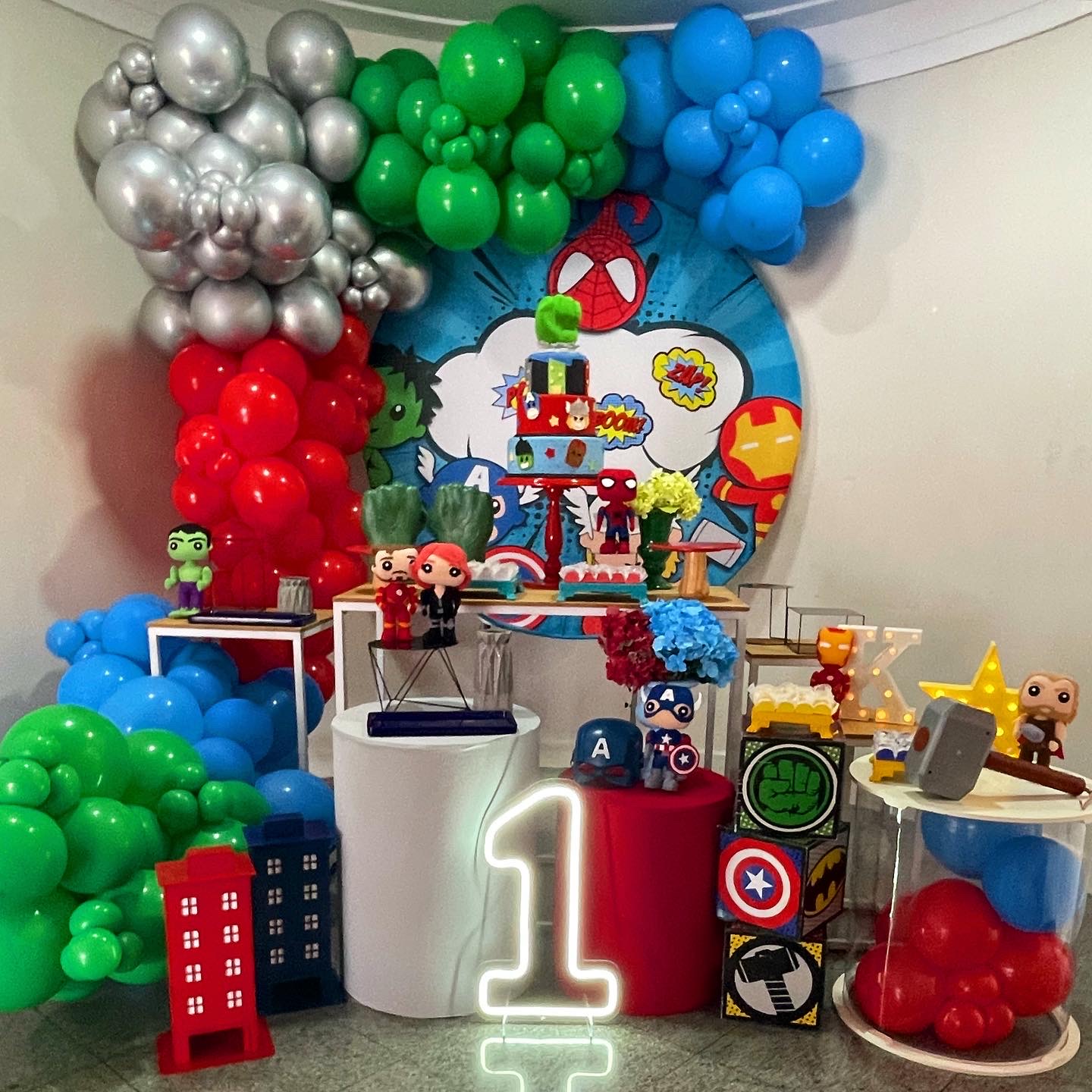 tema Vingadores festa