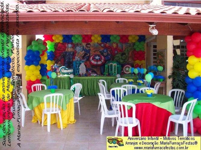 festa Capitão América