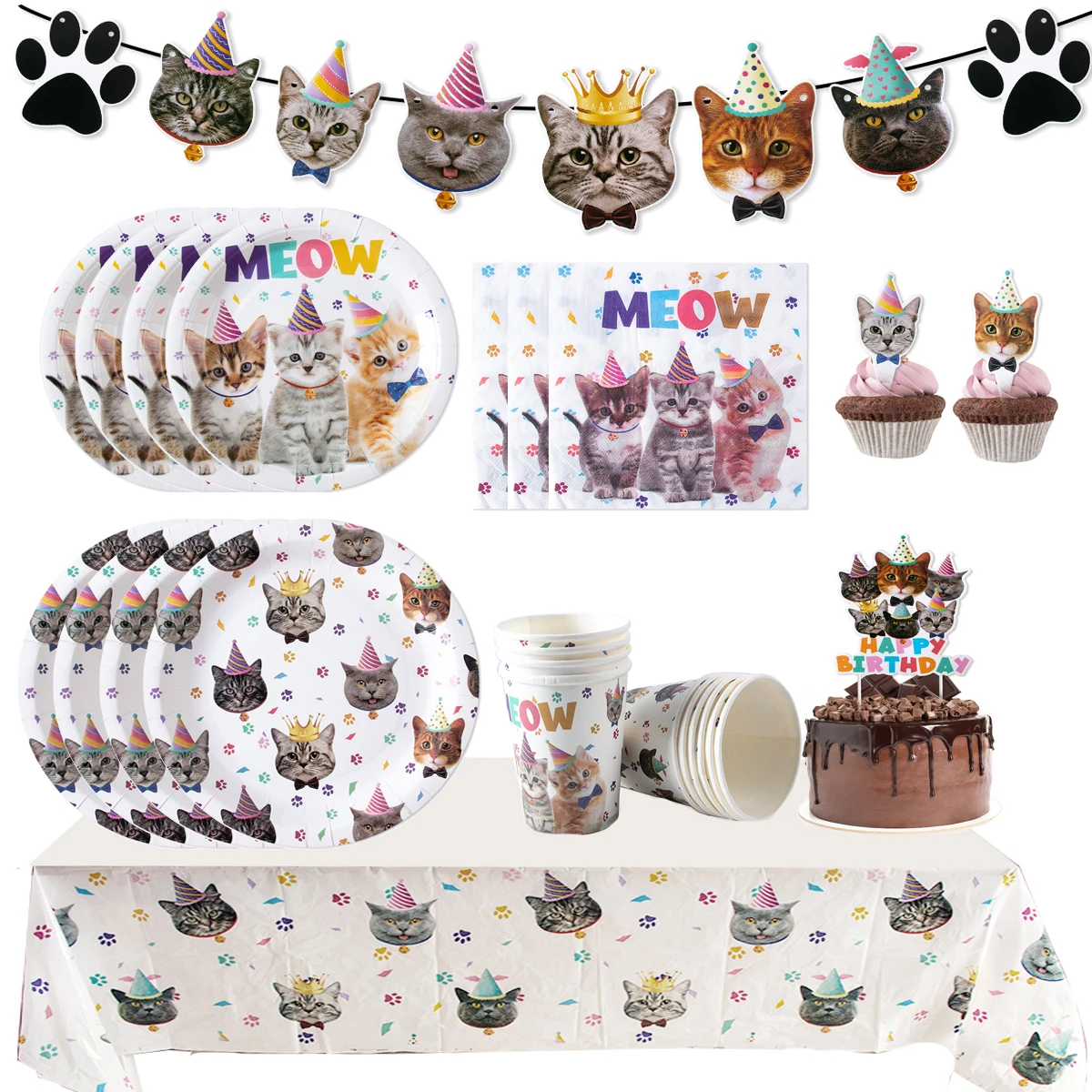 decoração minimalista gato