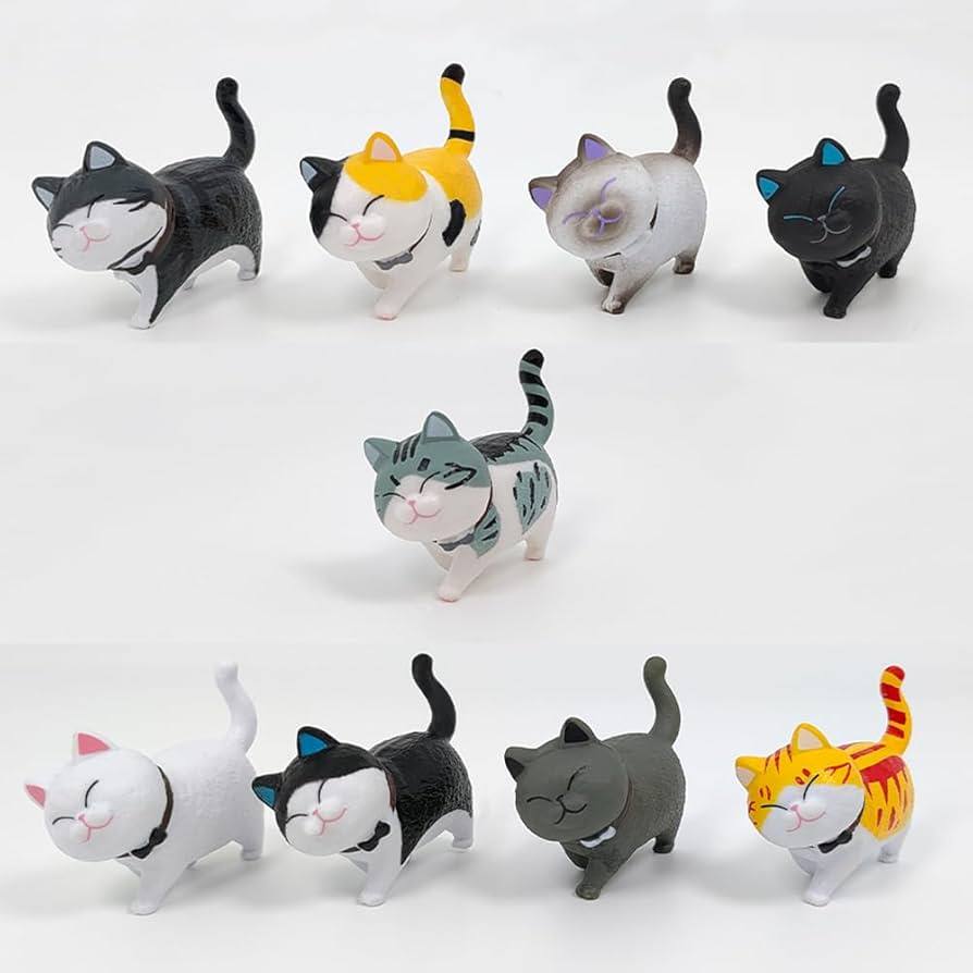 decoração minimalista gato
