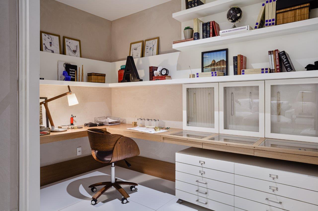 iluminação home office