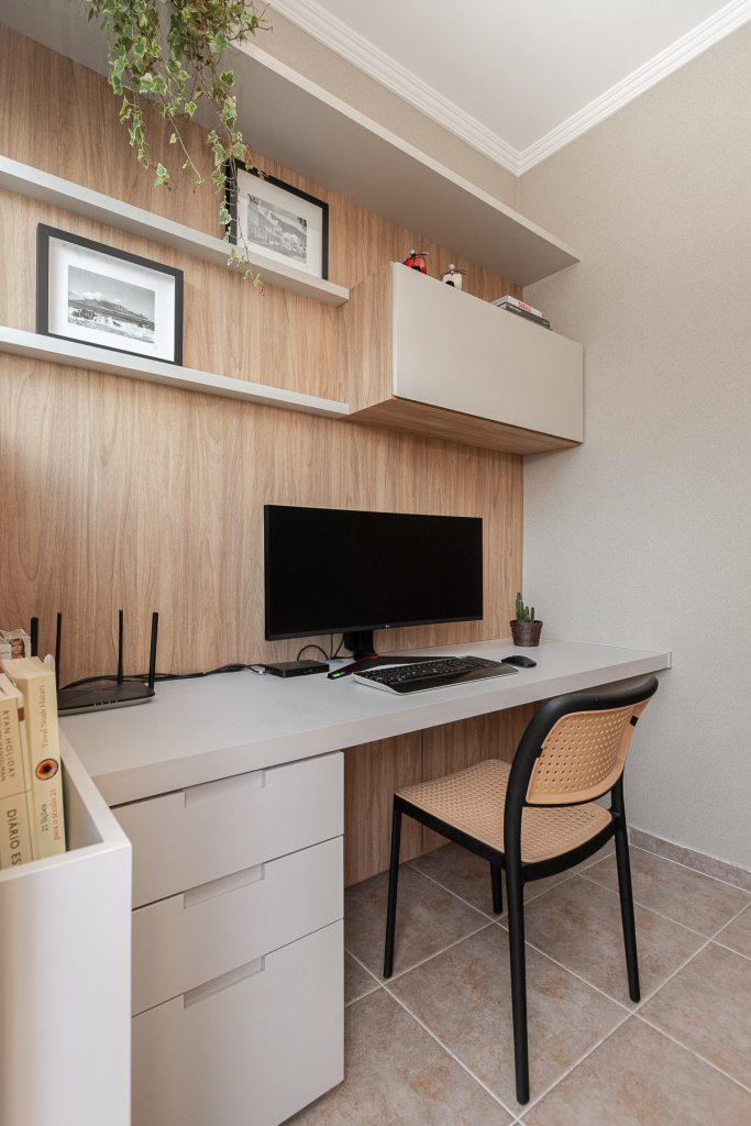 decoração home office pequeno