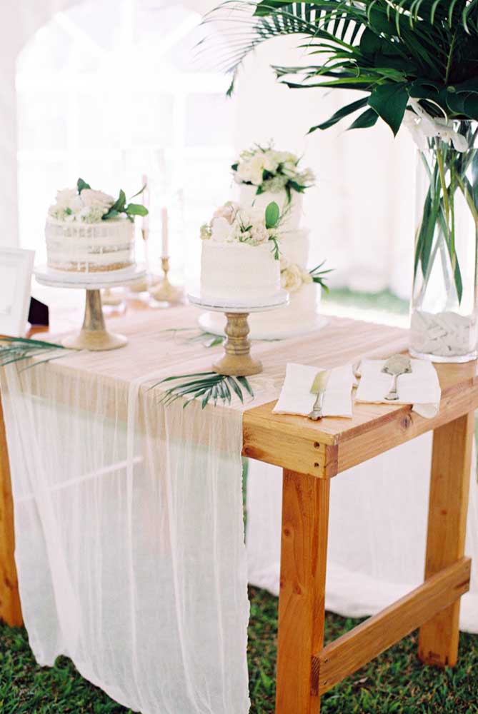 mesa de bolo casamento