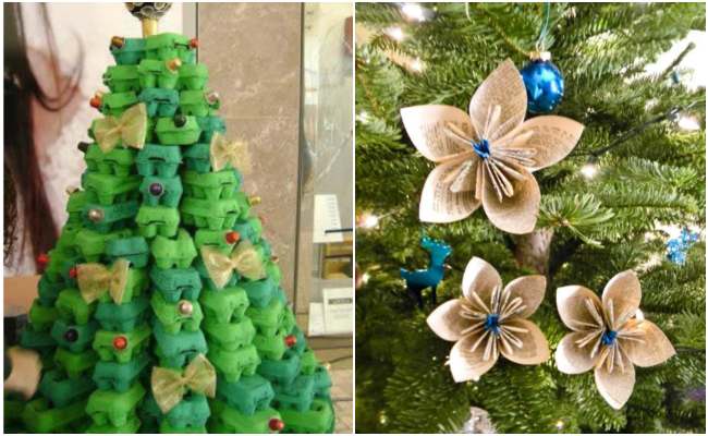 enfeites de natal reciclados passo a passo