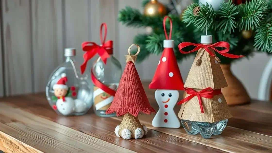 artesanato de natal com reciclagem