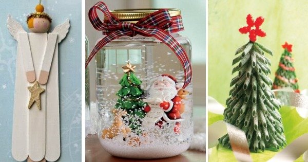 árvore de natal com material reciclado