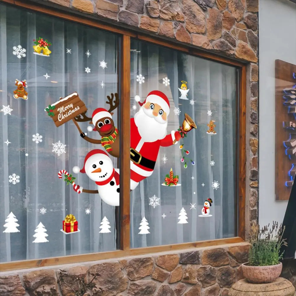 decoração de natal para vitrines